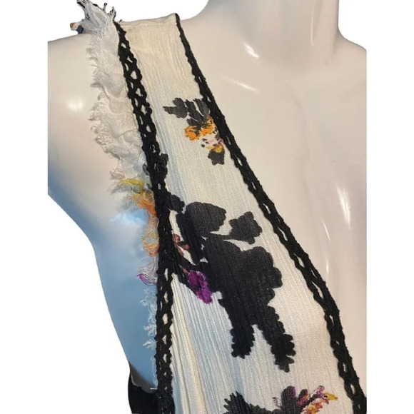 Free People FP One One Moonlight Floral Garden Maxi Raw Hem Dress - Picture 5 of 16